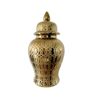 NOORI RUG Handmade Ceramic / Porcelain Ginger Jar