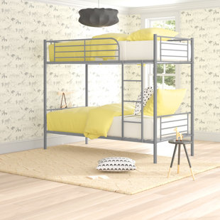 Beachampton Twin over Twin Metal Standard Bunk Bed by Mack & Milo™