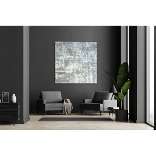 JOHN BEARD COLLECTION John Beard White Rain On Canvas Print