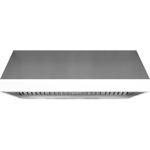 ZEPHYR 48" Cypress 1200 CFM Ducted Wall Mount Outdoor Range Hood in Silver with Nightlight