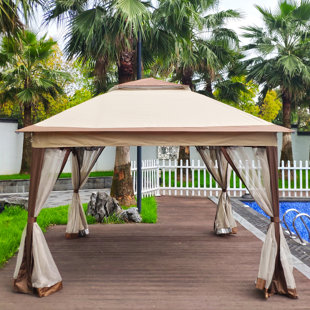 PABIN INC 11 Ft. W x 11 Ft. D Steel Pop-Up Gazebo