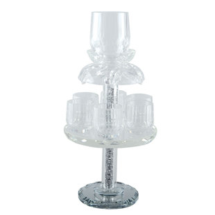 AULICA Crystal Kiddush Cups
