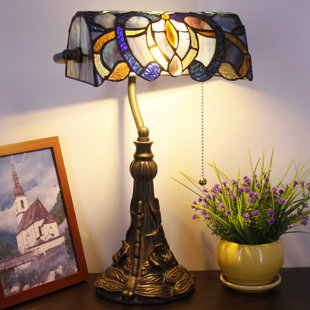 BLOOMSBURY MARKET Etkin Resin Bankers Lamp
