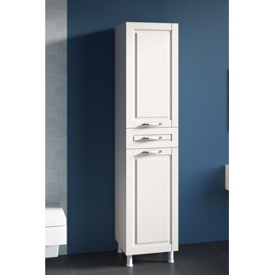 HOMEAGLOBE Freestanding Bathroom Cabinet