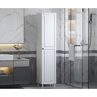 HOMEAGLOBE Freestanding Bathroom Cabinet