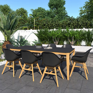INTERNATIONAL HOME MIAMI 8 - Person Square Outdoor Dining Set
