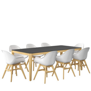 INTERNATIONAL HOME MIAMI 9 - Piece Dining Set