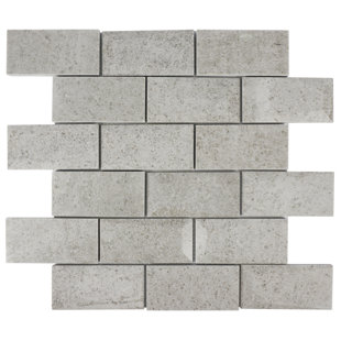 SYMPLE STUFF Maxille Natural Stone Brick Joint Mosaic Wall Tile