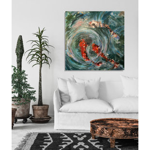 JOHN BEARD COLLECTION Good Fortune I by John Beard - Artist Enhanced Canvas Print