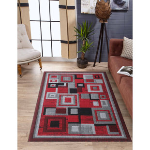 JENIN HOME FURNISHING Geometric Rug