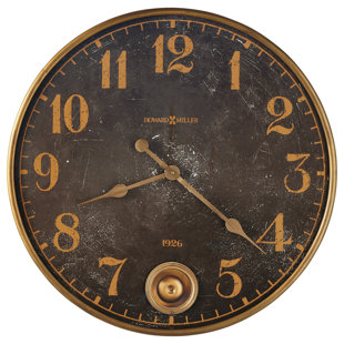 HOWARD MILLER® Union Metal Wall Clock