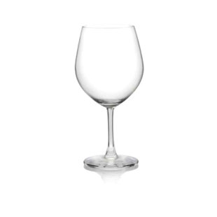 LUCARIS Burgundy 23 oz. Crystal Red Wine Glass (Set of 4)