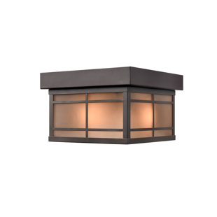 MILLENNIUM LIGHTING 2 - Bulb Outdoor Flush Mount