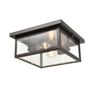 MILLENNIUM LIGHTING Evanton 2 - Bulb Outdoor Flush Mount