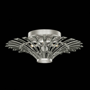 FINE ART HANDCRAFTED LIGHTING Trevi 27.25" Circle Flush Mount