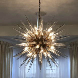 BRAYDEN STUDIO® Buffum Dimmable LED Sputnik Sphere Chandelier