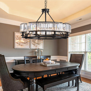 ROSDORF PARK Eleftherakos 8 - Light Dimmable Geometric Chandelier