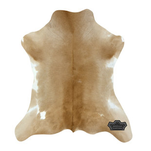 LOON PEAK® Baxy Natural Honey Brown Calf Hide