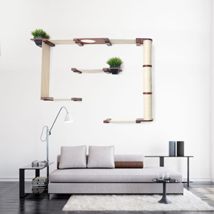 TUCKER MURPHY PET™ 46" Jed Mini Garden Handcrafted Perch Cat Tree