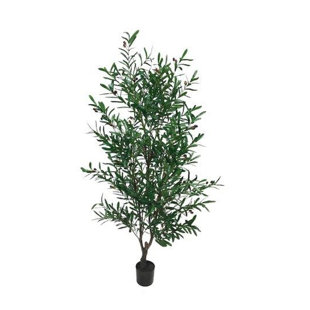 MDR TRADING INC. Artificial Olive Tree in Planter