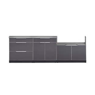 NEWAGE PRODUCTS 104" 5-Piece Modular Outdoor Kitchen