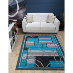 JENIN HOME FURNISHING Abstract Rug