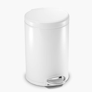 GATESUER 1 Gallon Step On Trash Can