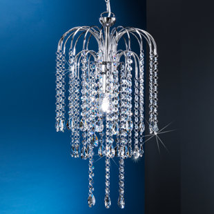MERCER41 Rinker 1 - Light Metal Crystal Pendant