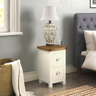 FERNLEAF Astrid 2 Drawer Bedside Table