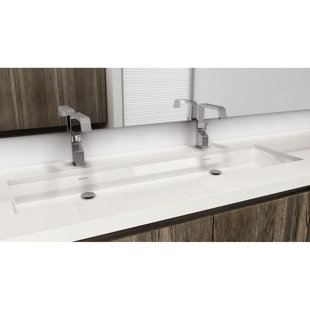 WETSTYLE Cube 48" Undermount Bathroom Sink