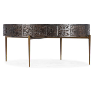 HOOKER FURNITURE Chiseling Solid Wood Top Coffee Table