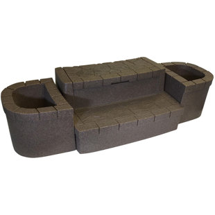 AQUAREST SPAS, POWERED BY JACUZZI® PUMPS Brownstone Planter Step