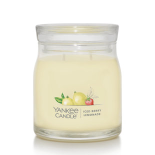 YANKEE CANDLE Signature Iced Berry Lemonade Scented Jar Candle