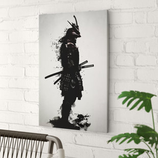 VIV + RAE Leinwandbild Armored Samurai von Nicklas Gustafsson