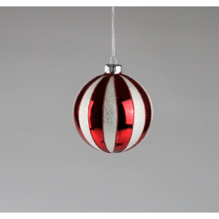 AM-DESIGN FLORISTIK GMBH Weihnachtsbaumkugel aus Glas (Set besteht aus 4)