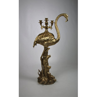 AM-DESIGN FLORISTIK GMBH 98Cm Polyresin Floor Candlestick