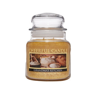 A CHEERFUL CANDLE LLC Scented Jar Candle
