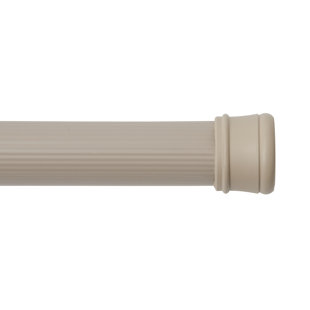 KENNEY TWIST & FIT 72'' Straight Tension Shower Curtain Rod