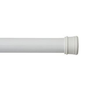 KENNEY TWIST & FIT 38'' Straight Tension Shower Curtain Rod