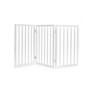 PRIMETIME PETZ Wood Free Standing Pet Gate