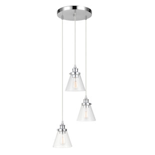 BREAKWATER BAY Ramelot 3 - Light Cluster Pendant
