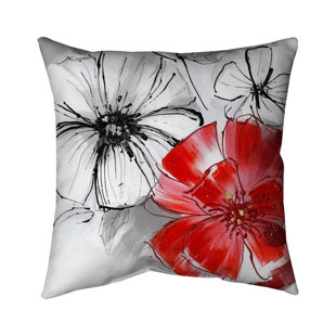 BEGIN EDITION INTERNATIONAL INC. Floral Throw Pillow