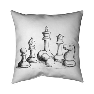 BEGIN EDITION INTERNATIONAL INC. Pillow Prints Reversible Throw Pillow