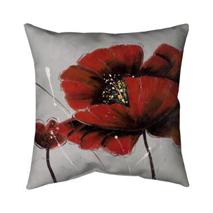 BEGIN EDITION INTERNATIONAL INC. Floral Throw Pillow