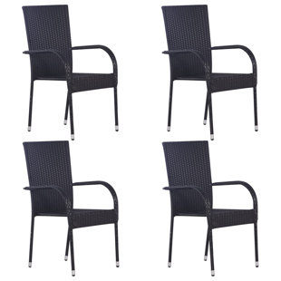 NYBUSINESS Outdoor Dining Armchair (Set of 4)