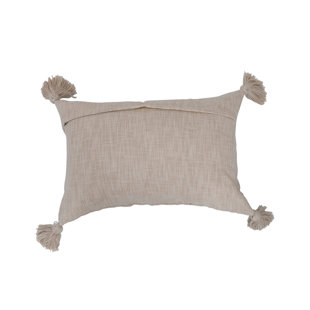 CREATIVE CO-OP Reversible Throw Pillow