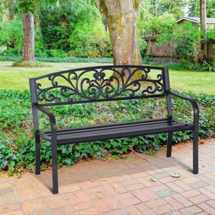 SOL 27 OUTDOOR Aalena Steel Park Bench