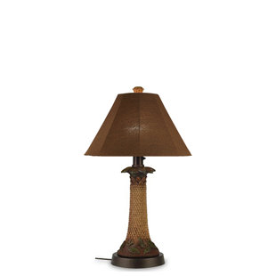 PATIO LIVING CONCEPTS Palm 35'' Plug-In Outdoor Table Lamp