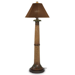 PATIO LIVING CONCEPTS Palm 60'' Bronze Traditional Floor Lamp