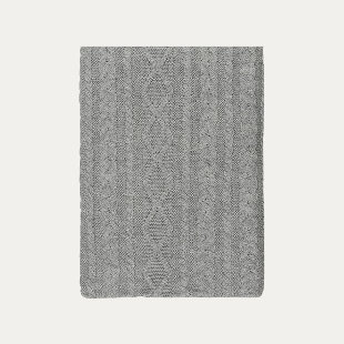 JOHANNA HOWARD HOME & ACCESSORIES Howard Cable Alpaca Throw